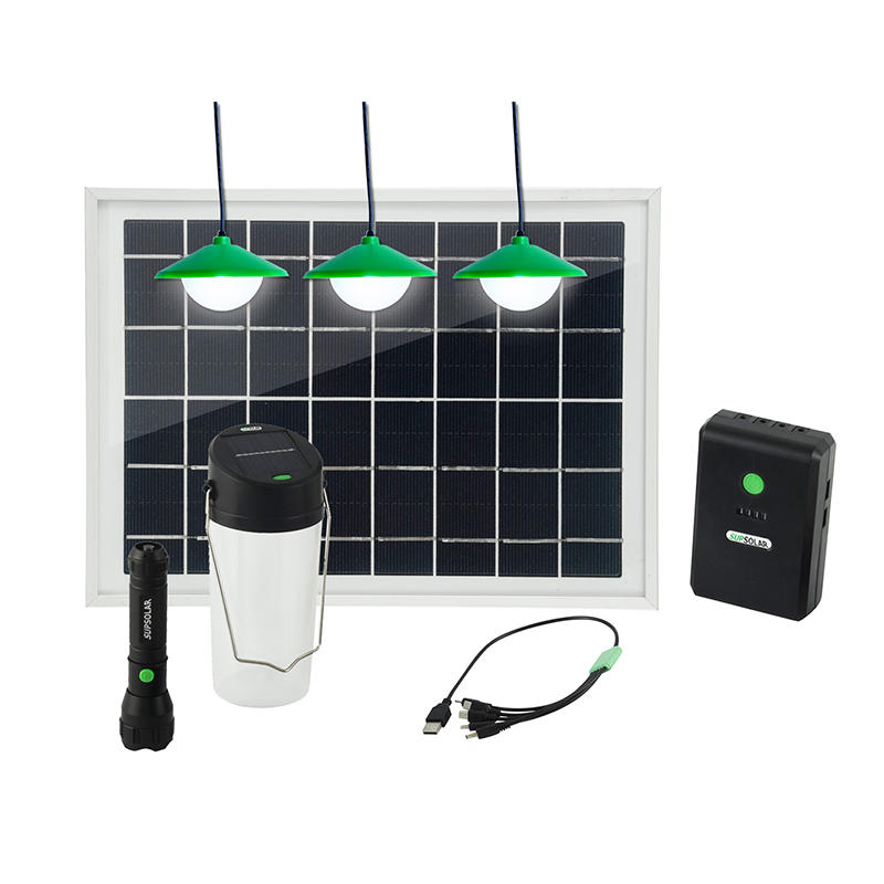 Solar home power kits