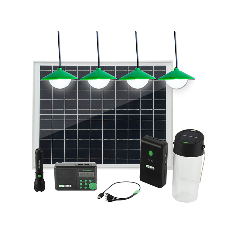 Solar home power system