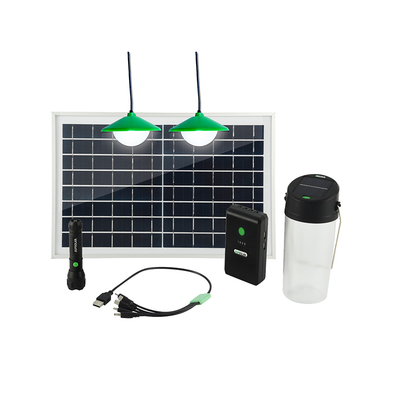 Solar home lighting system