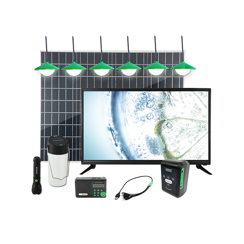 Off grid solar home system
