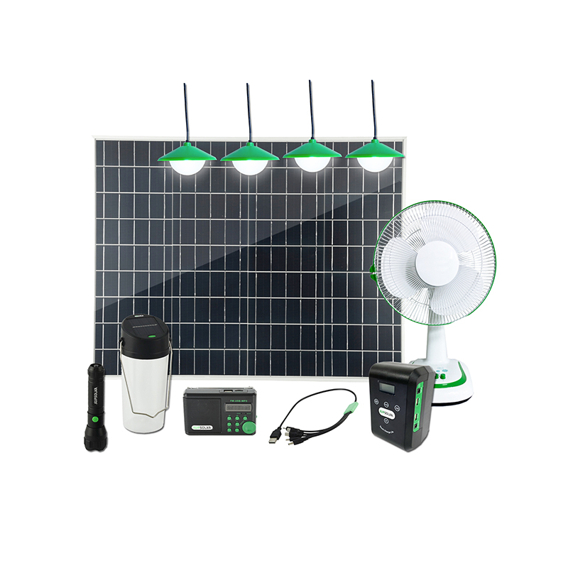 Off grid solar power kit