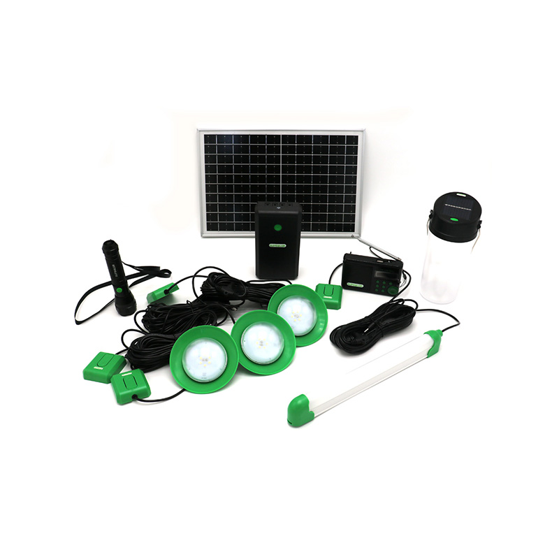 Solar home system tube light
